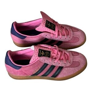 adidas Pink and Black Athletic Shoes